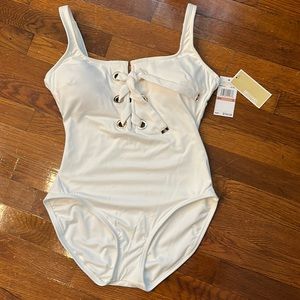 Michael Kors white bathing suit - BNWT